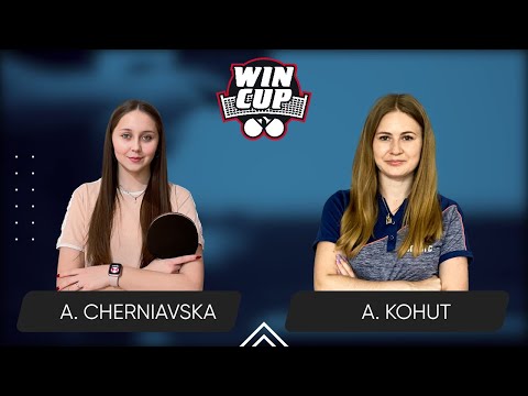 19:15 Alina Cherniavska - Alina Kohut West 4 WIN CUP 09.09.2024 | Table Tennis WINCUP