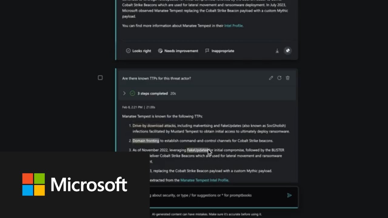 Rapid Threat Intelligence Analysis with Microsoft Security Copilot