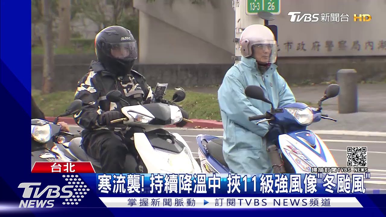 寒流襲!持續降溫中 挾11級強風像「冬颱風」