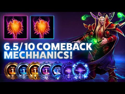 Kaelthas Phoenix - 6.5/10 COMEBACK MECHANICS! - Grandmaster Storm League