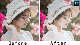 Lighten Skin Tone in Photoshop - Korean Beauty Trend