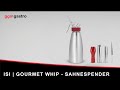 iSi | Gourmet Whip Cream Dispenser – 0.5 Litre – Stainless Steel