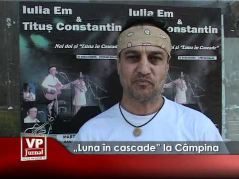 „Luna în cascade” la Câmpina
