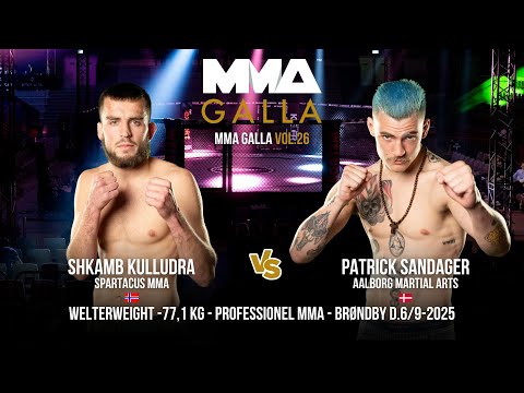 Shkamb Kulludra (Spartacus MMA (NO)) Vs. Patrick Sandager (Aalborg Martial Arts (DK))