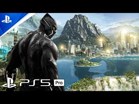 (PS5 PRO) BLACK PANTHER WAR FOR WAKANDA | Full Gameplay Walkthrough [4K 60FPS HDR] Marvel's Avengers