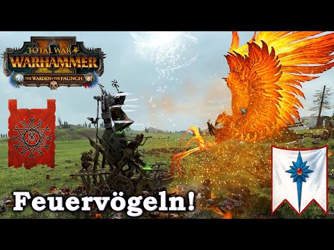 Die Feuerarmee der Hochelfen vs Skaven - Total War: Warhammer 2