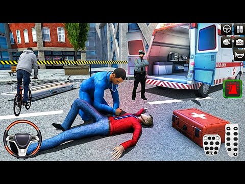 City Ambulance Rescue Emergency Driving Simulator - Ambulance Rescue Games - Android Gameplay