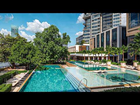 Hotel #2 del mundo | Four Seasons Bangkok, hotel de lujo 5 estrellas en Tailandia (Tour y Reseña 4K)