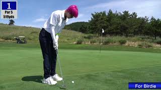 本州最北端青森でドライバー封印でゴルフしてみた🏌️‍♂️【前半9ホール】【夏泊ゴルフリンクス】