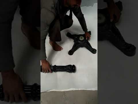 Black Cast Iron Cafe Table Base