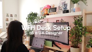 Cozy & Aesthetic WFH Desk Setup + Tour