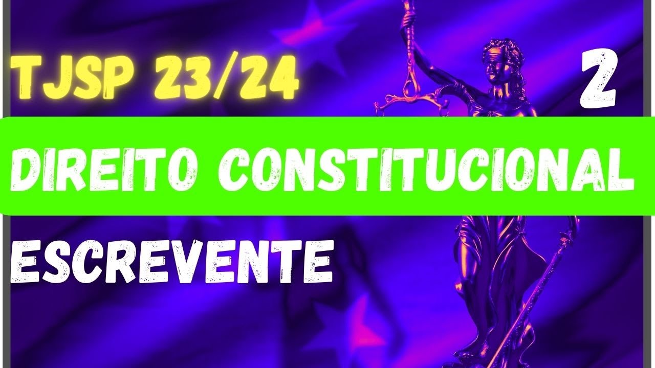 Direito Constitucional- Concurso Escrevente Técnico Judiciário TJSP- Aula 2- Art 37