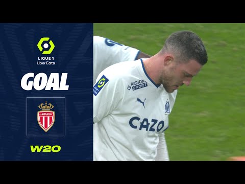 Goal Jordan VERETOUT (17' csc - ASM) OLYMPIQUE DE MARSEILLE - AS MONACO (1-1) 22/23