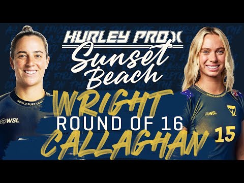 Tyler Wright vs Macy Callaghan | Hurley Pro Sunset Beach - Round of 16 Heat Replay