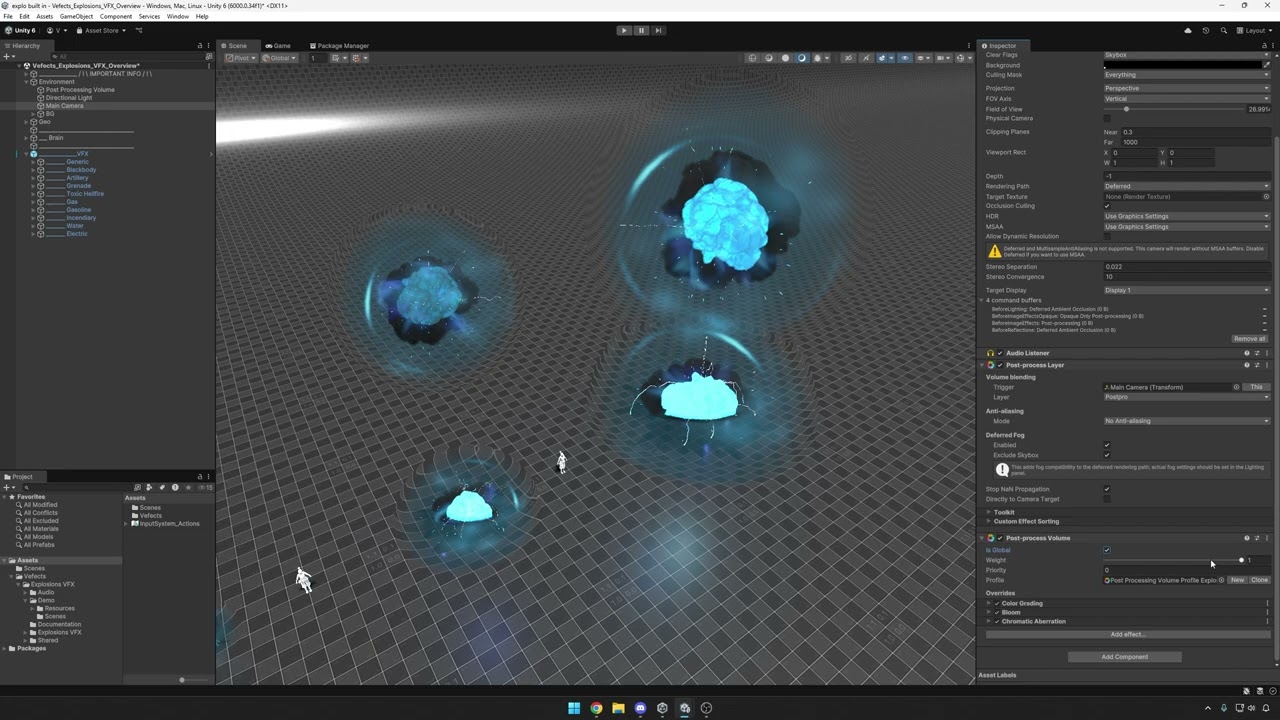 How to fix the look of your Explosions VFX in Unity - Asset Store Pack