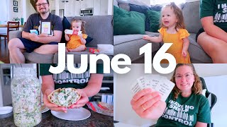 JUNE 16 VLOG | spending father's day with Alvin + making summer TBR cards for my game