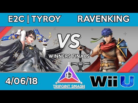 Tripoint Smash 6 - Winners Finals - E2C | Tyroy (Bayonetta) Vs. Ravenking (Ike)