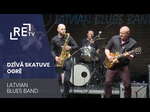 Dzīvā skatuve Ogrē. Latvian Blues Band