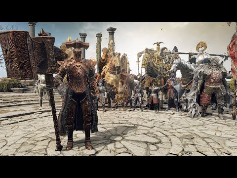 Crucible Knight Devonia Vs Old Knight - Elden Ring Shadow of the Erdtree