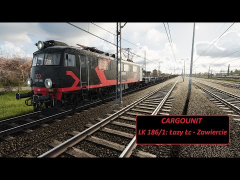 CARGOUNIT, LK 186/1: Łazy Łc - Zawiercie. | SimRail Cabview