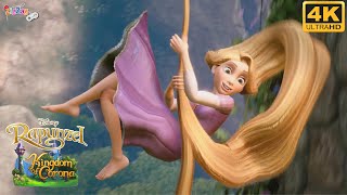 Tangled Rapunzel Disney Princess in Kingdom of Corona Movie | Kingdom Hearts 3 All Game Cutscenes gameplay video by iamorningstar, 50:09 duration