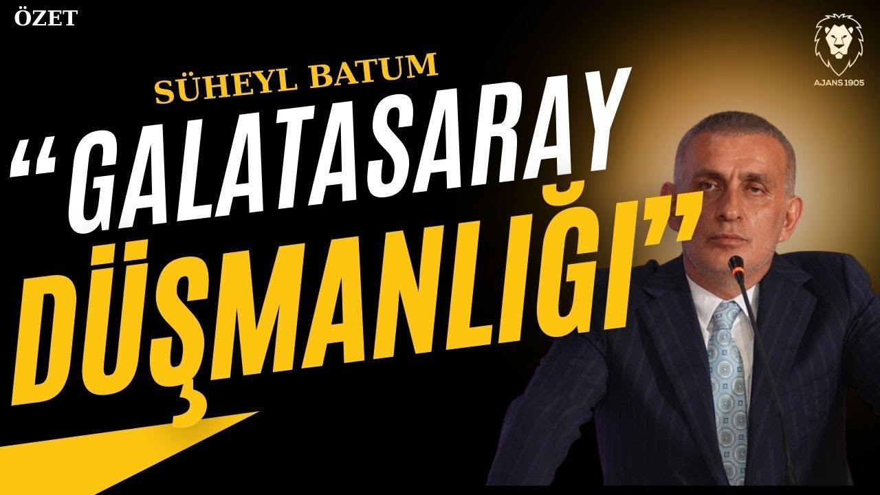 Süheyl Batum : "TFF, Tamamen hukuka aykırı hareket etmektedir!" | Galatasaray Gündemi (ÖZET)