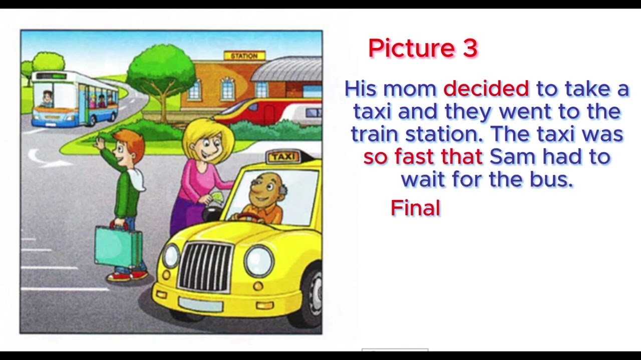 Flyers 1  Write a story  Test 2