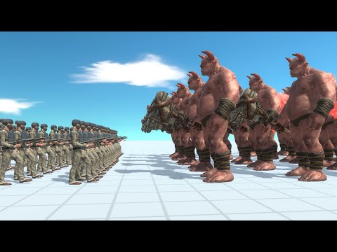 50vs50  Melee Units Tournament - Animal Revolt Battle Simulator | ARBS