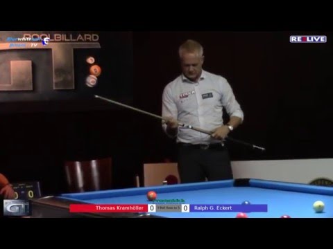 Ralph G. Eckert vs Thomas Kramhöller - German Tour Finale 2015/2016 powered by REELIVE