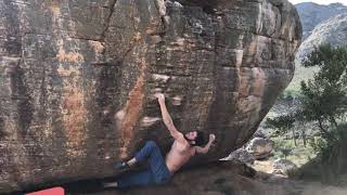 Video thumbnail de In the middle of the ass, 8a. Rocklands