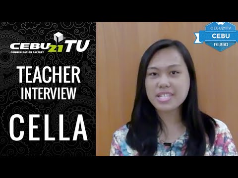 セブ島 CELLA校 講師インタビュー : フィリピン留学CEBU21
