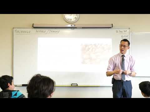 Percentage Increase/Decrease (1 of 2: The Potato Paradox)