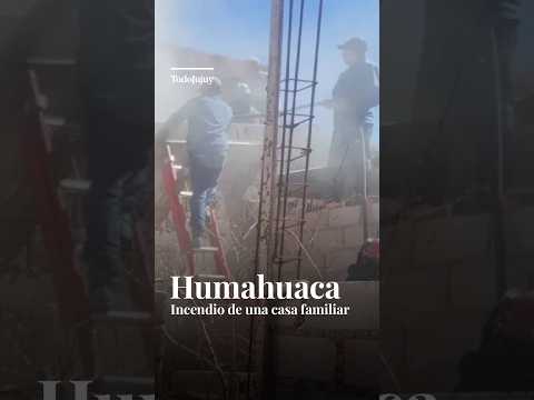 🤝 UNA FAMILIA DE HUMAHUACA NECESITA AYUDA TRAS PERDER GRAN PARTE DE SUS PERTENENCIAS EN UN INCENDIO