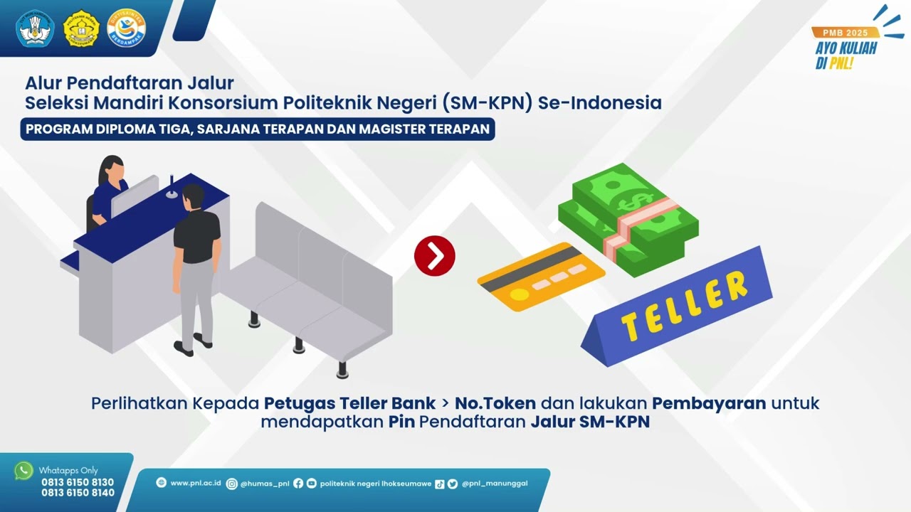 Jalur Seleksi Mandiri Konsorsium Politeknik Negeri (SM-KPN) Se-Indonesia 2025