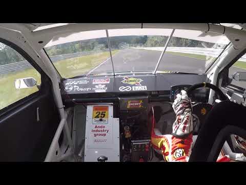 Attack SUGO 2019.10.27 ESCORT Evo9 ファイヤー安藤 コースレコード 1'18"52 Fire ANDO course record