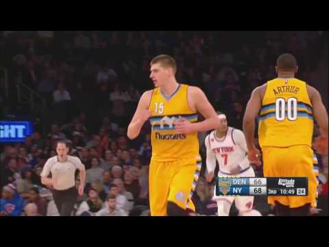 Nikola Jokic 40 Points Highlights   Career High │Nuggets vs Knicks│Feb 10,2017