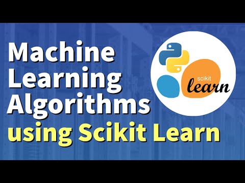 Implementing Commonly Used Machine Learning Algorithms using Scikit Learn