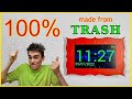 I Built World S Most Overkill Digital Wall Clock For 0 00