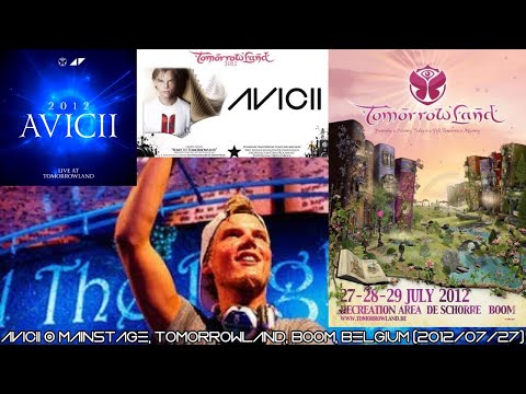 Avicii @ Europe Tour, Day 1, Mainstage, Tomorrowland, Boom, De Schorre, Belgium (2012/07/27)