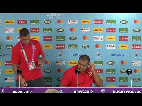 Tonga post match press conference | Argentina v Tonga