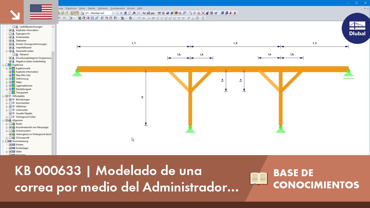 KB 000633 | Modellierung einer Pfette mit dem Blockmanager