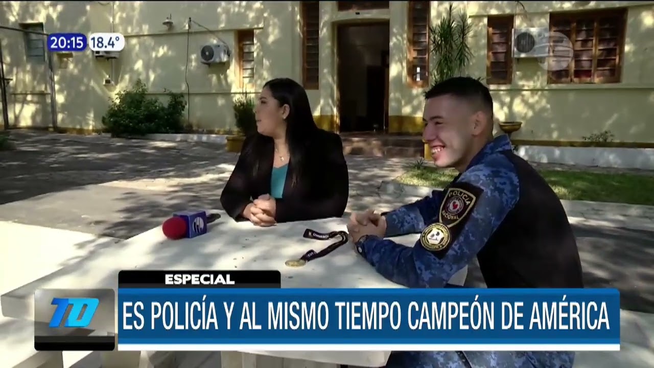 #Especial  - Es policía y al mismo tiempo Campeón de América