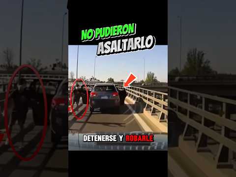 SIN MIEDO Trailero Se Defiende y Evita Asalto 🚛⚡ #Camioneros #Ruta #Seguridad #Impactante