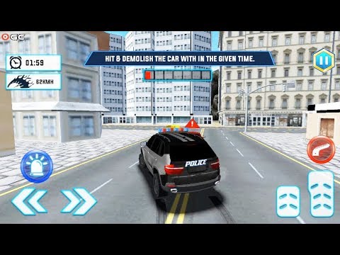 Real Police Car Chase Robot Transforming - Android Gameplay FHD #3