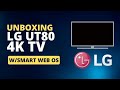 unboxing the lg ut80 the best lg tv