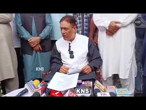 The relocation of GMC Handwara is a "serious matter," which certain elements are trying to politicize for personal gain and vote-bank politics : NC Senior leader Chaudhary Mohd Ramzan in a Press Conference.