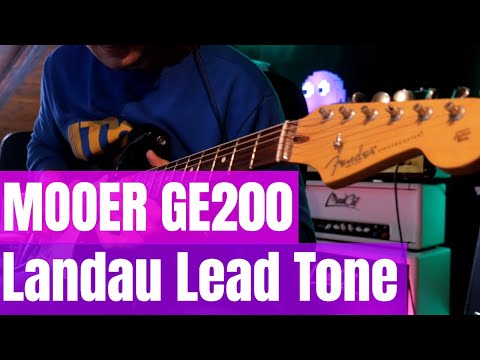 MOOER GE200 - Michael Landau Tone - Vasco Rossi - Gli Angeli guitar solo