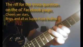 Super Punk Muffin Riff for trivia question on Facebook page