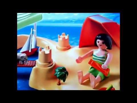 PLAYMOBIL VACATION Beach Holiday Compact Set 4149