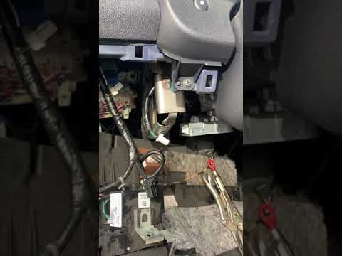 Nissan Altima steering column lock removal